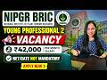 No NET/GATE? No Problem 😎 ₹42K Job at NIPGR BRIC | Don’t Miss This!