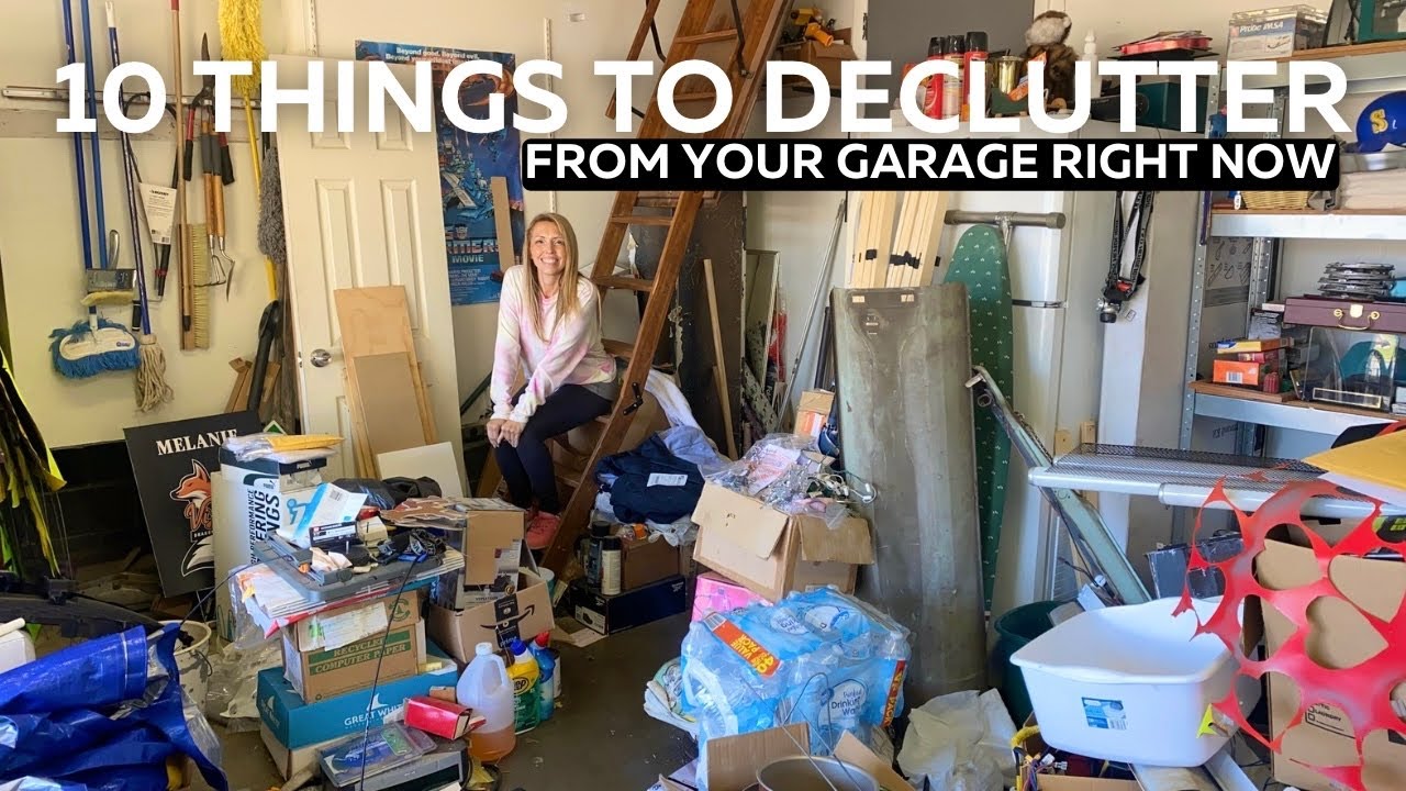 10 Things to Declutter from your Garage Right Now! - YouTube