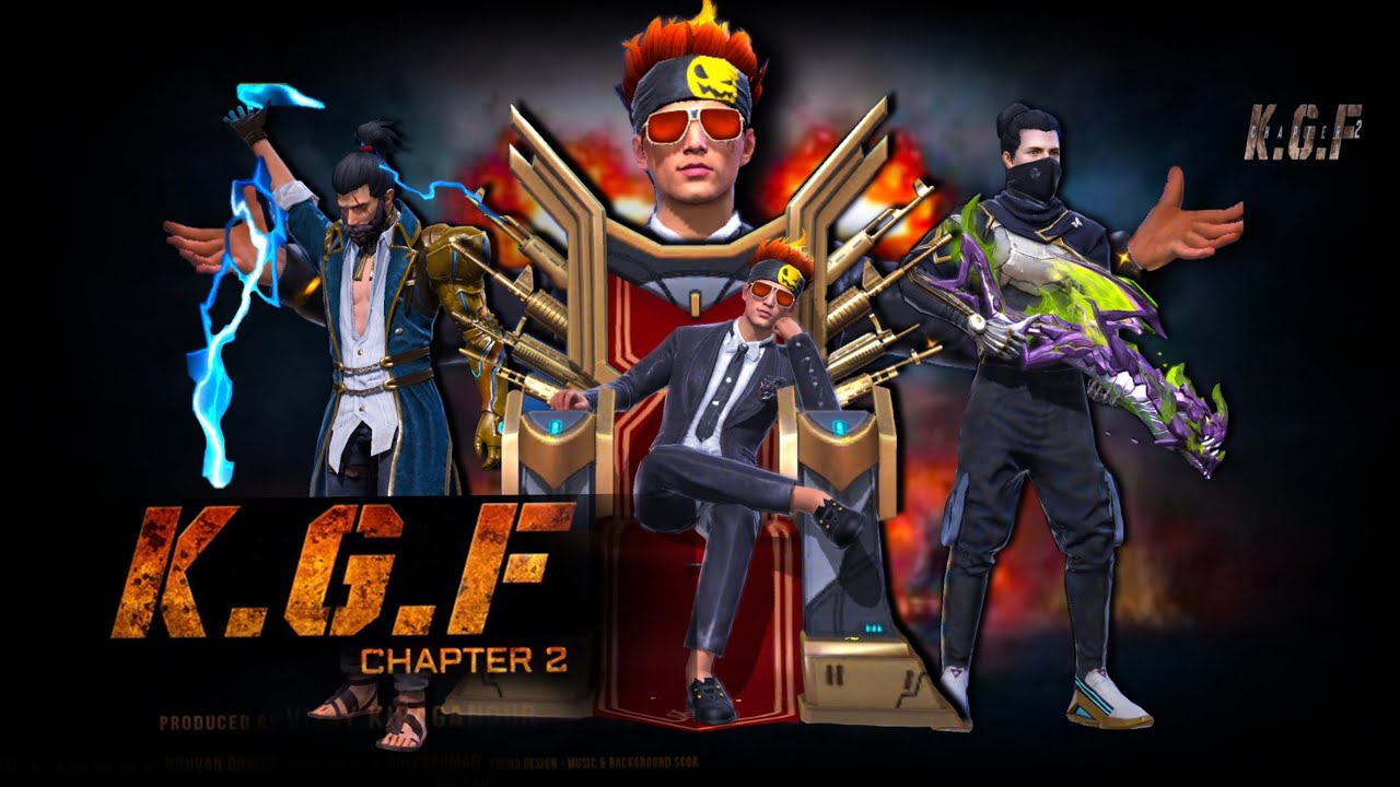 KGF CHAPTER – 2 || FREE FIRE SHORT ACTION STORY || ROCKY BHAI || KGF FREE FIRE