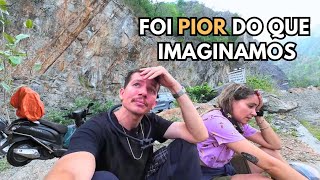 PASSAMOS DIFICULDADES NO PRIMEIRO DIA DE SCOOTER NOS HIMALAIAS INDIANOS
