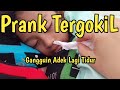 NGEPRANK LUCU || ngakak. gangguin adek lagi tidur di perumahan bukit barelang