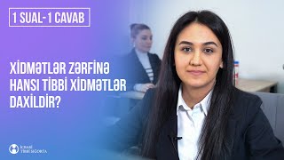 Xidmətlər Zərfinə Hansı Tibbi Xidmətlər Daxildir?