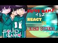 Squid Game 1 & 2 Character react to eachothers || Season 1 & 2 react to Squid Game