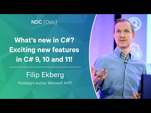 What's new in C#? - Exciting new features in C# 9, 10 and 11! - Filip Ekberg - NDC Oslo 2023