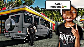 SAMKELO SKITS GAMING|BANK ROBBERY I GOT R40 0000 FROM THE BANK 💰#samkeloskitsgaming #bank #cpm1 