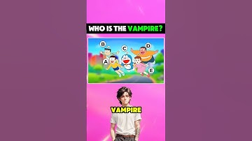 Who is the vampire? #quiz #riddle #logicpuzzles #brainteasers #ytshorts #trending