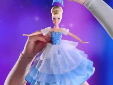 Куклы Принцессы Дисней в волшебных платьях 2-в-1