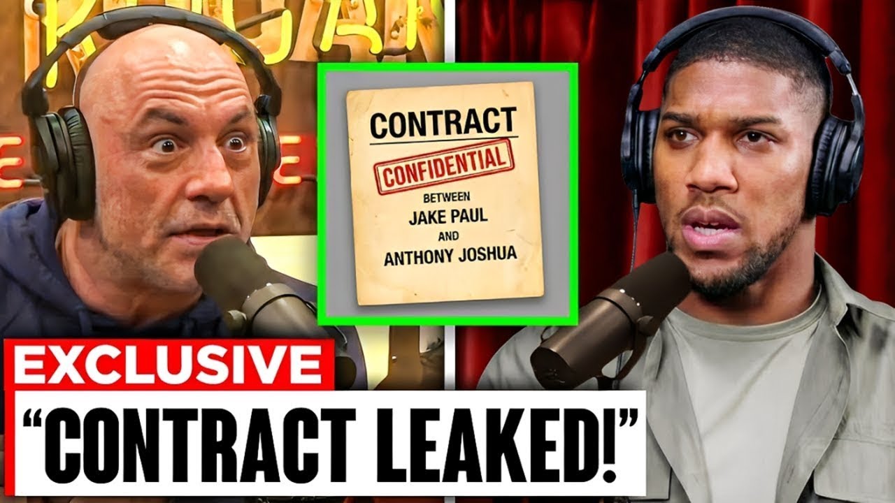 “NO KNOCKOUTS?!” Joe Rogan STUNNED as Anthony Joshua EXPOSES Jake Paul Fight Contract!