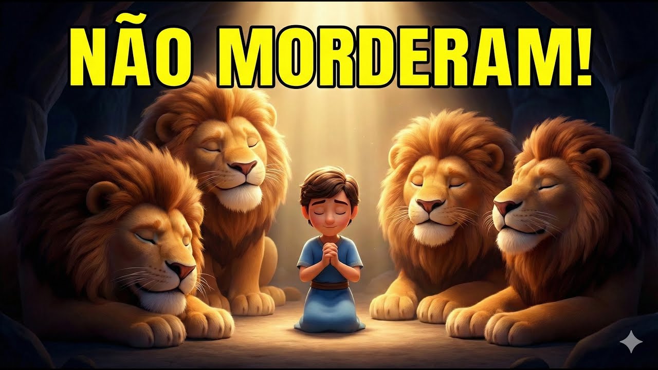 DANIEL e a COVA DOS LEÕES: O que aconteceu? 😱 (Estilo Pixar)