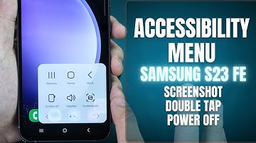 How to Enable/Disable Accessibility Menu Shortcuts Samsung S23 FE