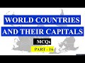 World Countries and Capitals | Part 16