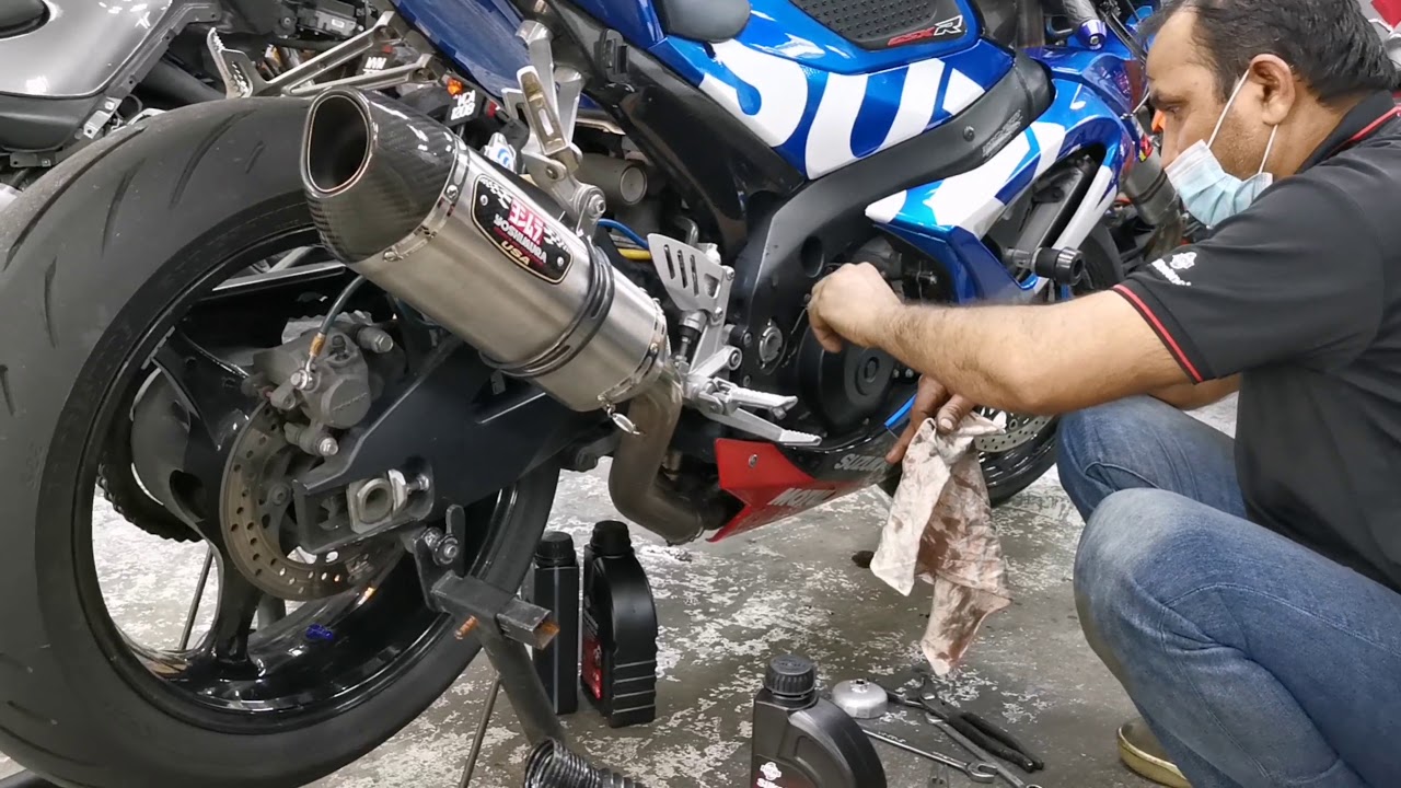 Suzuki GSXR 1000 K8 Install Brembo RCS 19 Brake Pump At Sunny Cycle Jalan Pahang
