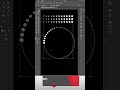 This is how to Create Modern Abstract Spiral Halftone Dots in Illustrator #shorts