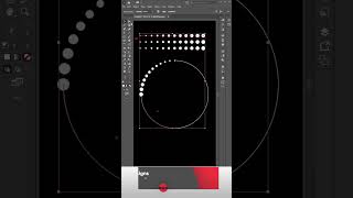 This is how to Create Modern Abstract Spiral Halftone Dots in Illustrator #shorts This is how to Create Modern Abstract Spiral Halftone Dots in Illustrator #shorts