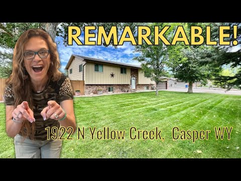 1922 N Yellow Creek, Casper, WY home video tour
