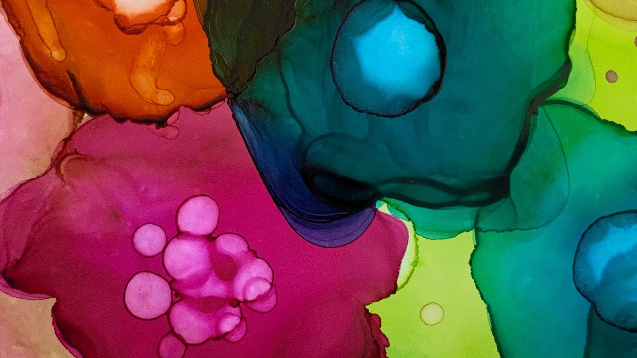 Alcohol Ink Seasons Series | Spring Colors | 311