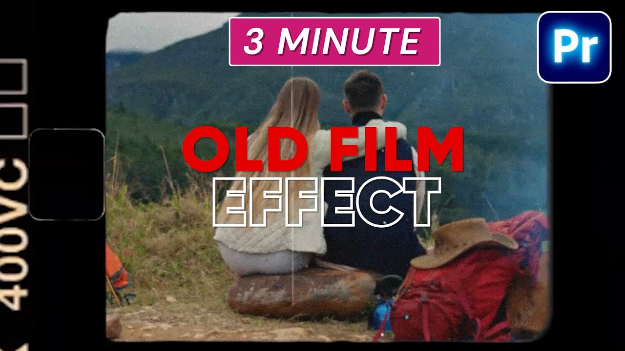 How to Create Old Film Look in Premiere Pro | 8mm Vintage Effect | Urdu / Hindi