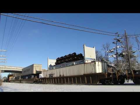 HUGE! CN 2317 in Washago (16JAN2011)