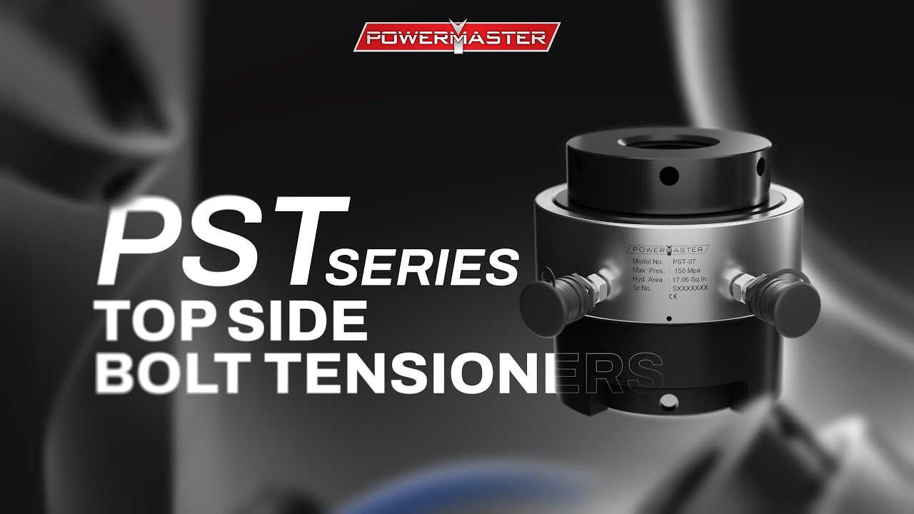 Hydraulic Bolt Tensioners | PST Series Top Side Bolt Tensioners | 3D Model  
