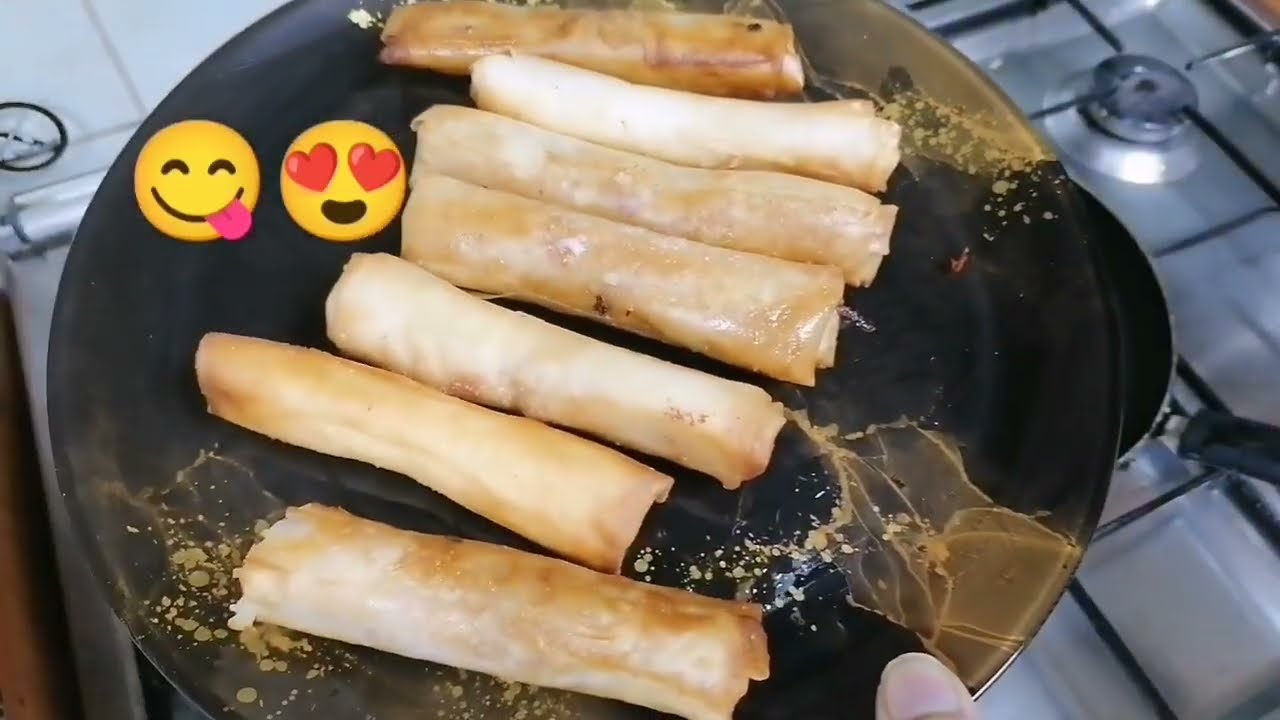 delicious spring roll👌😋It's very easy to make.
