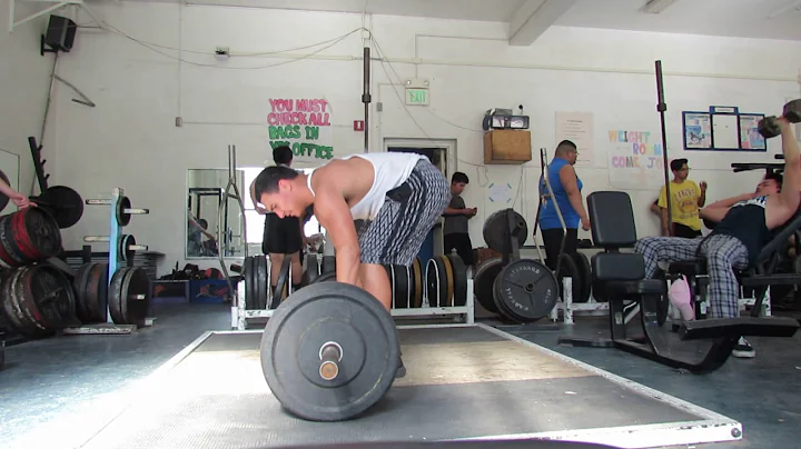 Brian Cuevas - Power Clean Part 2