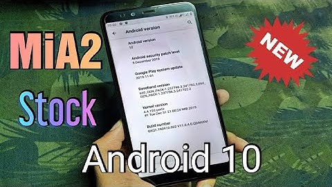 Xiaomi Mi A2 Official Android 10 iS Out Now❗#NEWS