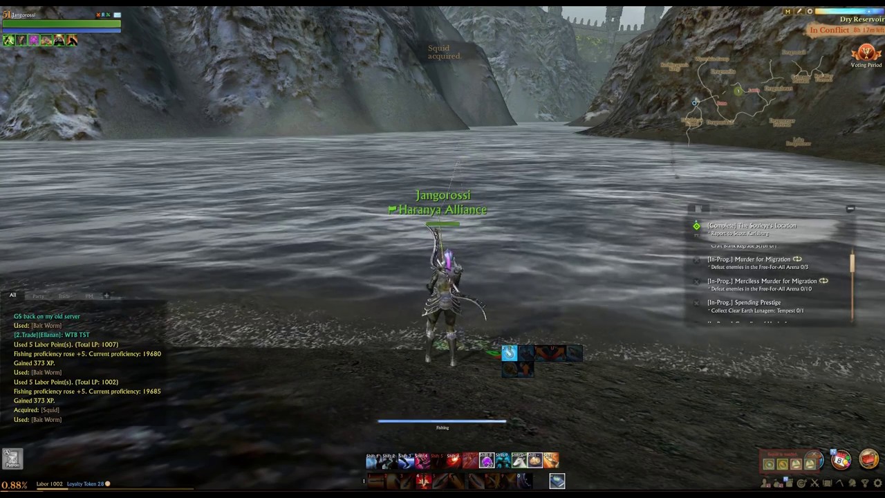ArcheAge 3.0 / Fishing Quest Herring and Squid Location YouTube