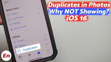 iOS 16 Why is Duplicate Option NOT Showing Up in Photos App?