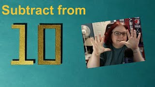 Making a Ten to Subtract-Number Bonds