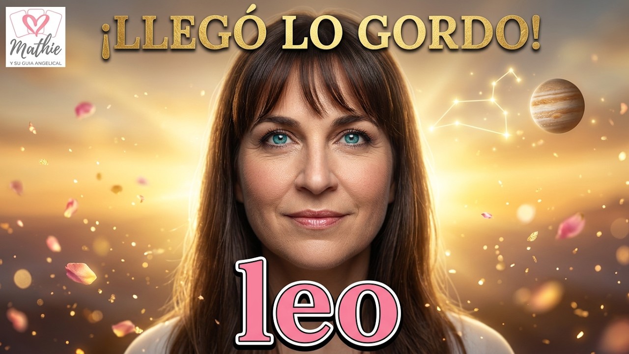 🦁 LEO: ¡GOLPE DE SUERTE HISTÓRICO! 🎡 Subes de nivel y cobras lo que el universo te debe ⚖️💰