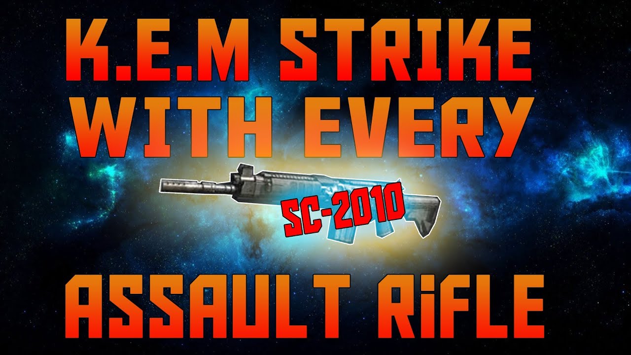 K.E.M STRIKE WITH EVERY ASSAULT RIFLE *SC-2010* BEST CLASS SETUP (CoD Ghosts)
