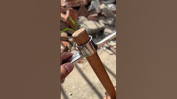 WOW... This Axe Handle Trick Locks It Tight!