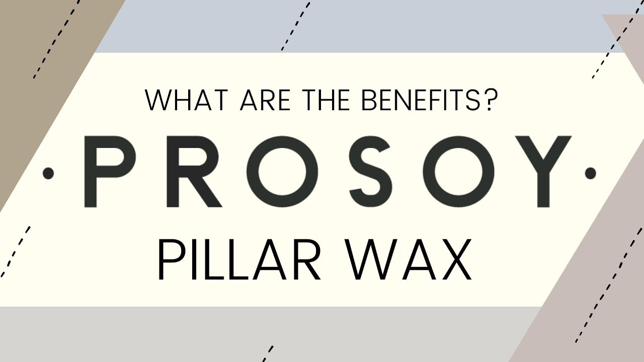INTRODUCING PROSOY PILLAR WAX 😍 - Supplies For Candles