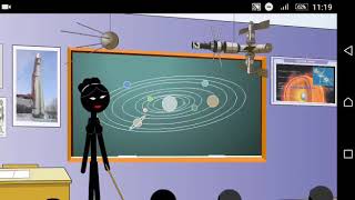 Stickman School Evil Astronomy level 2 Android Gameplay screenshot 5