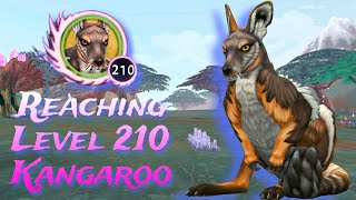 WildCraft: Reaching Level 210 Kangaroo