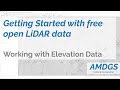 Getting started with free, open LiDAR data