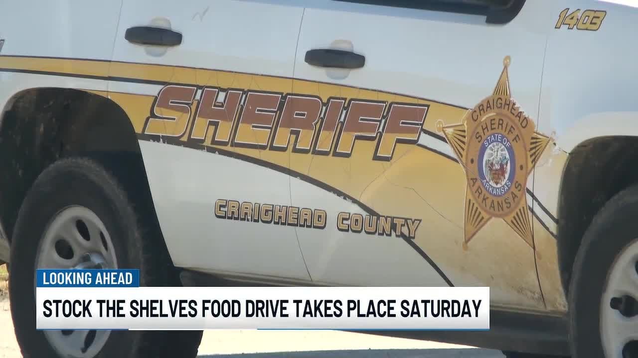 Craighead County Sheriff’s Office to host food drive