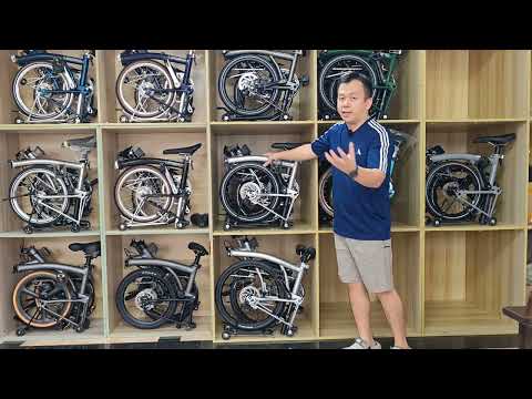 Different types of, "Brompton clone or Brompton copy in the market! 