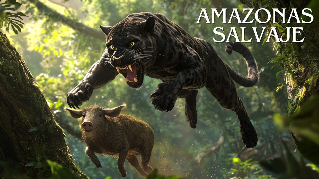AMAZONAS SALVAJE  | Los Depredadores Más Peligrosos De La Selva Amazónica | Documental Animal
