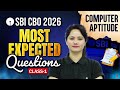 SBI CBO 2026 Computer Aptitude | Class 1 Most Expected Questions | By Neelam Mam