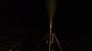 Solid rocket booster test #4