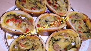 Süfrenin bezeyi.Üstü  Xırçıldayan, içi yumuşaq Etli Rulet👍😋