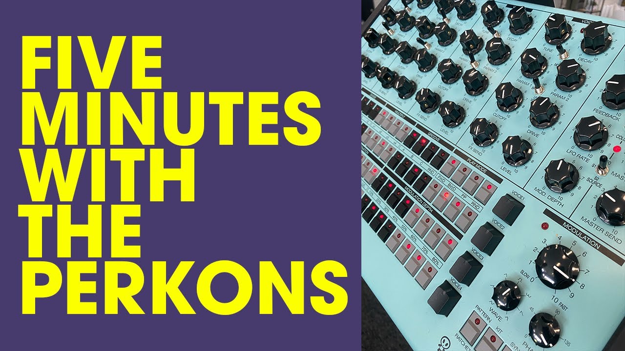 Five Minutes With The Erica Synths PERKONS