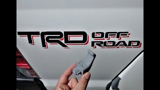 Tacoma XL Coat Hanger Hook Installation