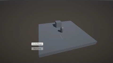 [Unity3D]  2021_6_12 Player Movement Undo Test.