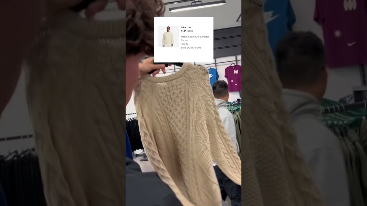 Crazy finds at the Nike company store