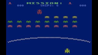 Atari 8-Bit Game Play, Gorf