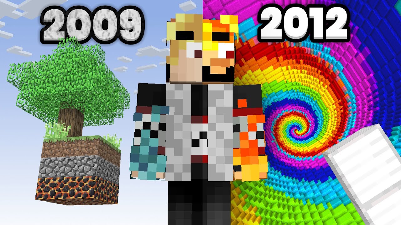 Zahrál jsem si VŠECHNY Staré Minecraft mapy