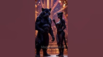 "Girl Transforms Into Panther On Stage | Magic Morphing Fusion Dance | Unreal Transformation!" #ai