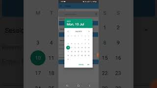 How to apply for leave in Prism Topschool app screenshot 1